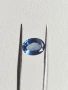 Сапфир Cornflower blue голям с швейцарски сертификат , снимка 1