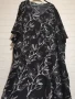 ДЪЛГА РОКЛЯ В ЧЕРНО И БЯЛО 4XL-6XL, снимка 1