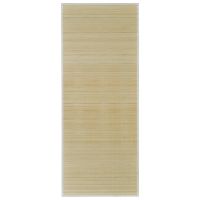 vidaXL Правоъгълен естествен бамбуков килим 80х200 см(SKU:241332, снимка 1 - Килими - 46030444