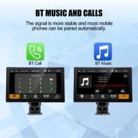 Auto Car Radio Bluetooth GPS навигация FM AUX Автомобилен мултимедиен плейър
, снимка 7 - Bluetooth слушалки - 46189896