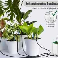Автоматична Смарт система за напояване на до 12 саксийни растения/таймер/поливане при ваканция, снимка 11 - Други - 45131685