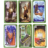 Таро карти: Circle of Life Tarot & Fantastic Myths and Legends Tarot, снимка 14 - Карти за игра - 33748659
