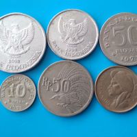 Лот монети Индонезия, снимка 1 - Нумизматика и бонистика - 45574392