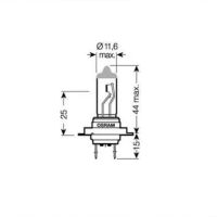 Халогенни крушки за предни фарове OSRAM H7 Cool blue Boost +50%, 80W 12V, снимка 4 - Аксесоари и консумативи - 45900548