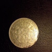 5 франка Белгия 1873, снимка 1 - Нумизматика и бонистика - 45083731