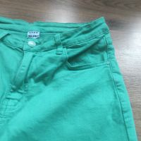 Дамски зелен панталон еластичен , снимка 4 - Панталони - 45481087