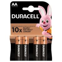 Батерии Duracell Basic MN1500 AA 4бр. блистер, снимка 1 - Батерии, зарядни - 45525164