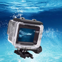 Водоустойчива спортна екшън камера 4K Ultra HD, снимка 5 - Фотоапарати - 45003953