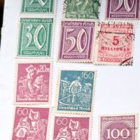 Колекция от пощенски марки Германия 1876/1961г., снимка 3 - Филателия - 45109925