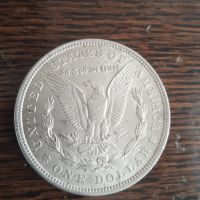 Morgan dollar, сребро, 1921, снимка 2 - Нумизматика и бонистика - 45208136