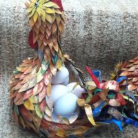 Великденска кошница, снимка 3 - Декорация за дома - 45462692