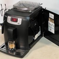Кафемашина кафе автомат Saeco intelia с гаранция, снимка 3 - Кафемашини - 45462082