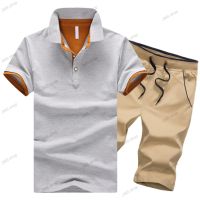 Мъжки летен комплект от две части, къси панталони и риза, 15цвята , снимка 12 - Други - 45266072