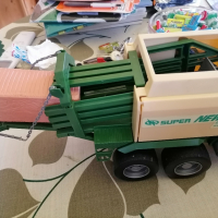детска играчка трактор с балирачка 70 см, снимка 7 - Други - 45010461