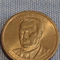 Монета 1 долар GERALD FORD 38 президент на САЩ за КОЛЕКЦИОНЕРИ 44886, снимка 5 - Нумизматика и бонистика - 45397571