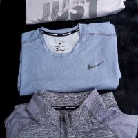 NIke Running DRI-FIT мъжки тениски и блуза L, снимка 1 - Спортна екипировка - 45319296