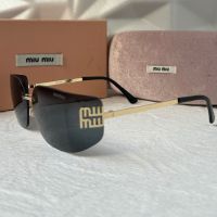 Miu 2024 слънчеви очила с лого , снимка 10 - Слънчеви и диоптрични очила - 45871469