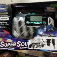 Детско караоке VTech SuperSound Karaoke, караоке микрофон с диско топка, снимка 8 - Музикални играчки - 45581704