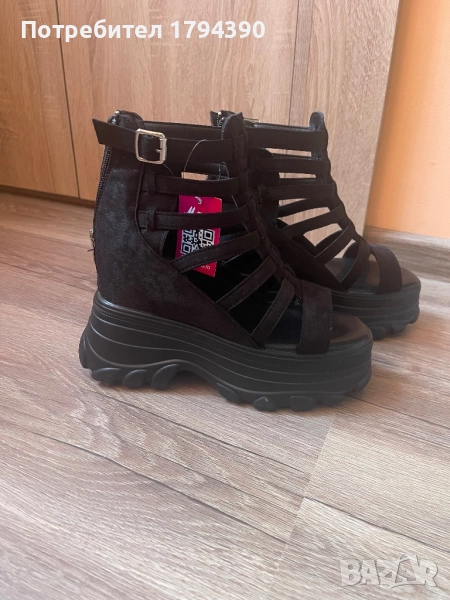 Сандали на платформа, снимка 1