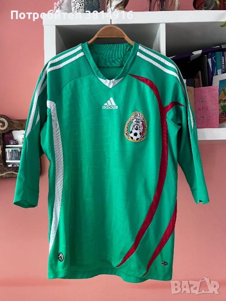 Mexico 2008/09 adidas футболна фланелка размер S, снимка 1