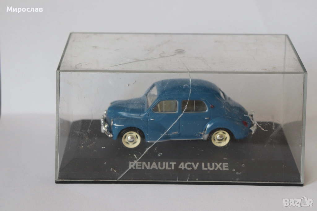 1:43 RENAULT 4CV LUXE КОЛИЧКА РЕТРО МОДЕЛ, снимка 1