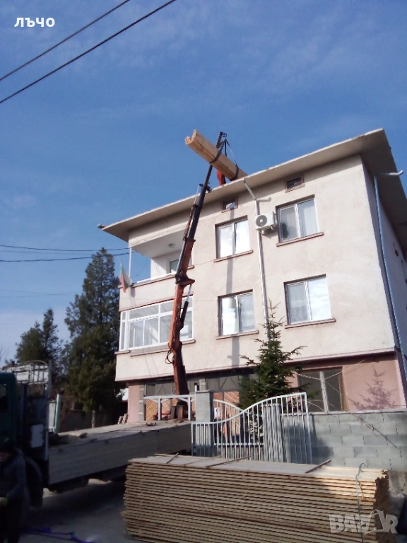 Услуги Камион с кран Ловеч,Услуги с автокран Ловеч,Услуги със Самосвал Ловеч,Услуги с мотокар, снимка 1