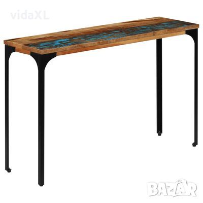 vidaXL Конзолна маса, 120x35x76 cм, регенерирано дърво масив(SKU:247323, снимка 1