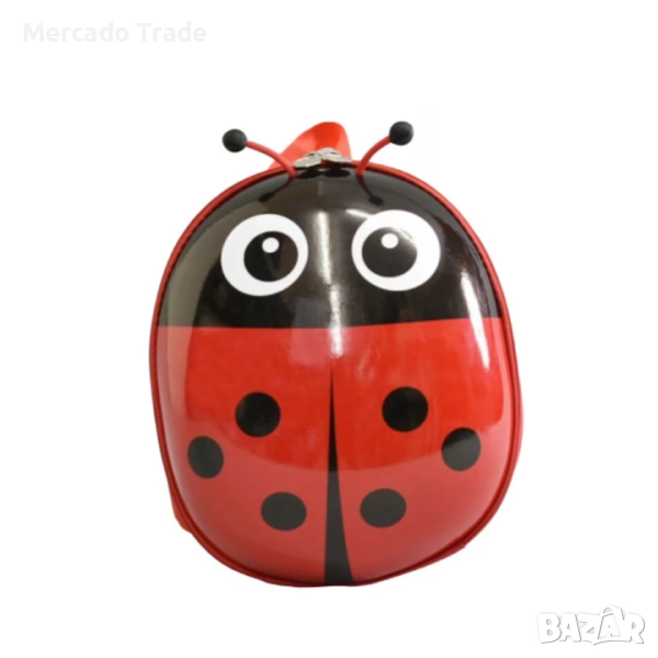Детска раница Mercado Trade, Калинка, 12900, Червен-Черен, снимка 1