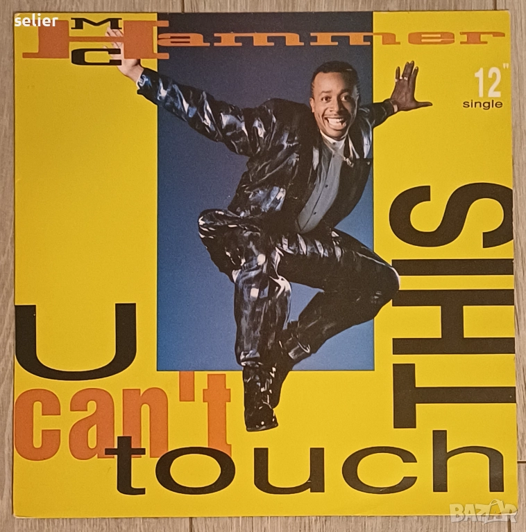 MC Hammer – U Can't Touch This Maxi Single 12 Издание 🇬🇧 UK 1990г Състояние на винила:звука е VG+ , снимка 1