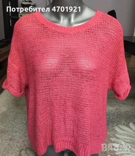 Коралова мрежеста блуза, снимка 1
