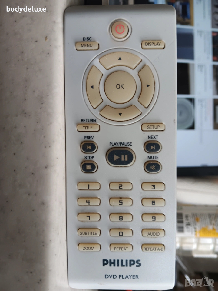 PHILIPS DVD PLAYER дистанционно, снимка 1