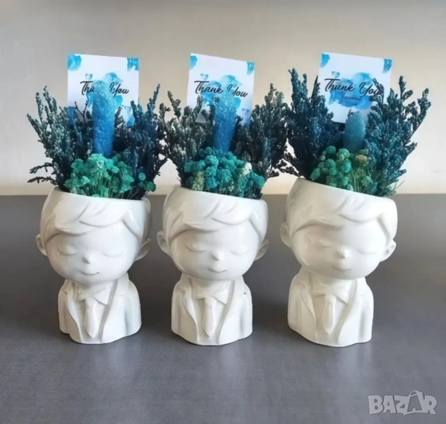 Молд кашпа момче, снимка 1