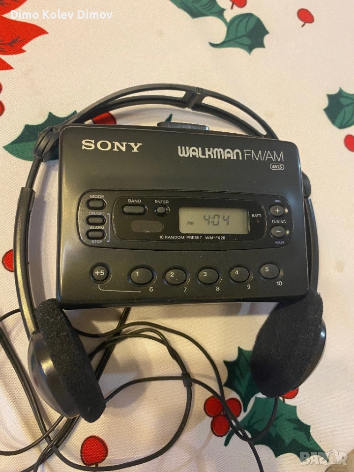 SONY Walkman FX 28 + Оригинални SONY Слушалки, снимка 1