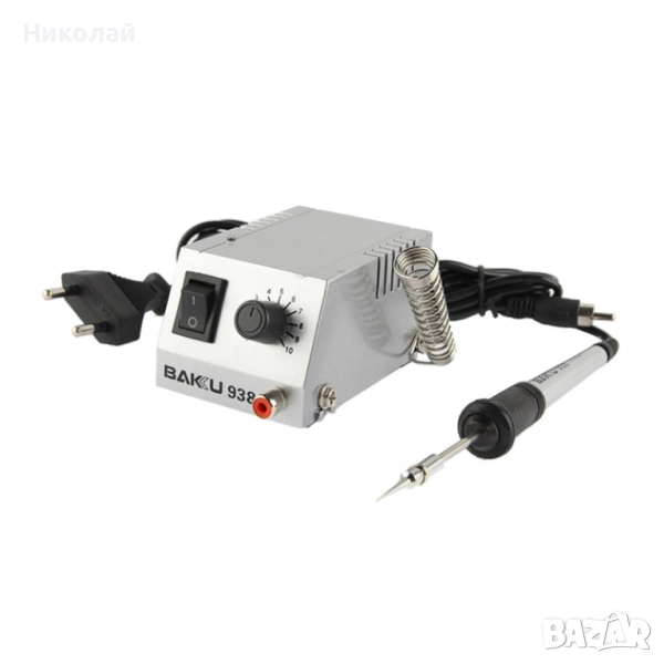Станция за запояване BAKU BK938 поялник с регулиращ блок, снимка 1
