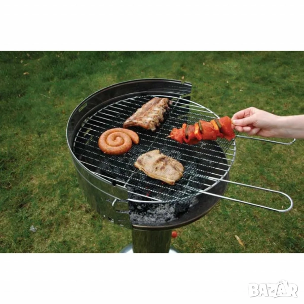 Постелка за барбекю BBQ NoStik, 32x32см., до 260°,  черен, в кутия, снимка 1