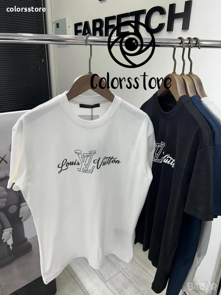 Мъжка бяла тениска Louis Vuitton/IM95L, снимка 1