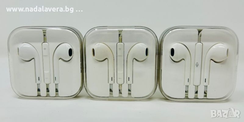 Оригинални Слушалки Apple EarPods с 3,5мм жак Епъл , снимка 1