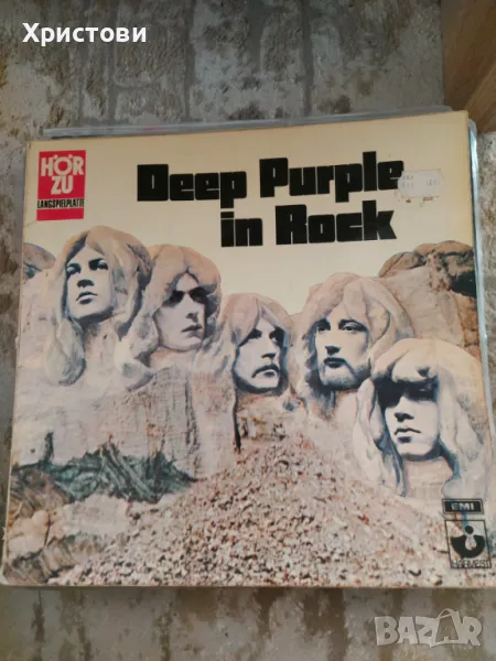 Грамофонна плоча  Deep Purple ‎– In Rock, снимка 1