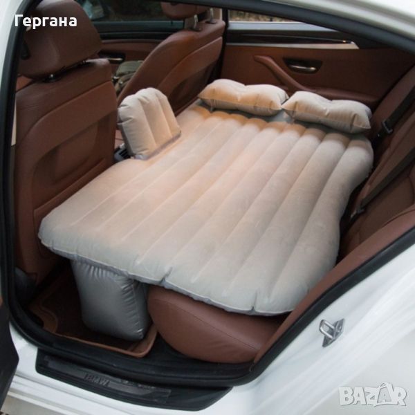 Удобен надуваем матрак (легло), приспособен  за спане в  автомобил AUTO BED, снимка 1
