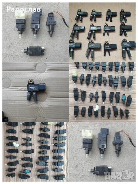 Стоп машинка и датчик за изгорели газове от Мерцедес, снимка 1