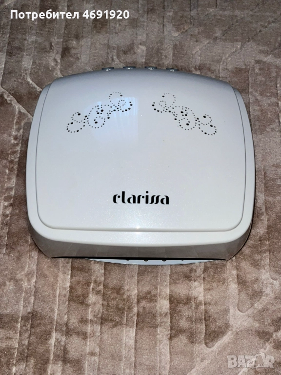 Професионална LED лампа Clarissa 30W за маникюр и педикюр, снимка 1