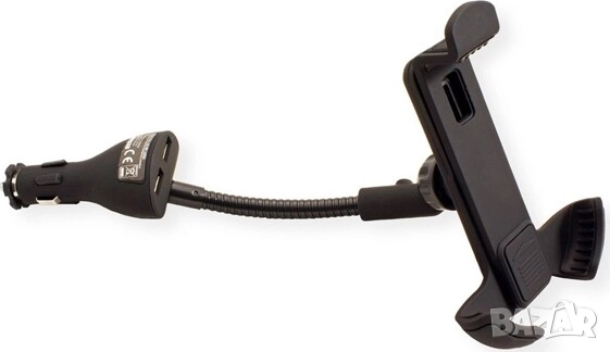 Стойка Roline Car Flexible Smartphone holder w/charger, снимка 1