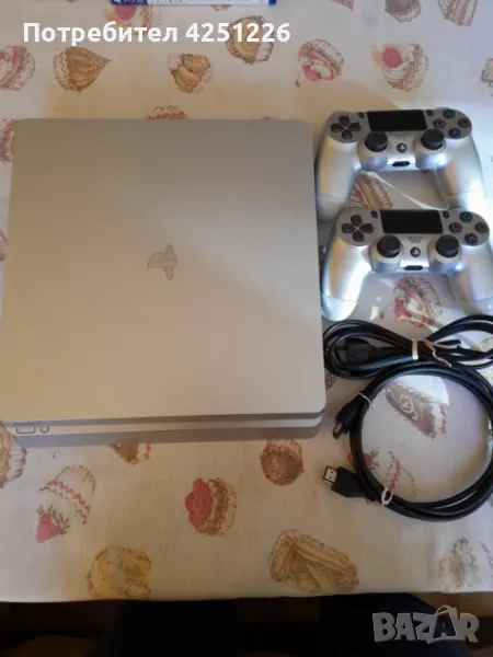 Конзола PS4 Slim 500GB + 5 игри, снимка 1