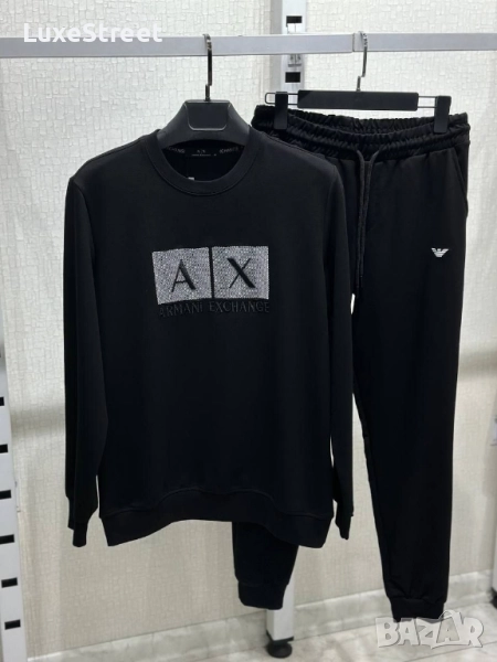 Мъжки Памучени Комплекти - лого Бродирано ✨ Armani , снимка 1