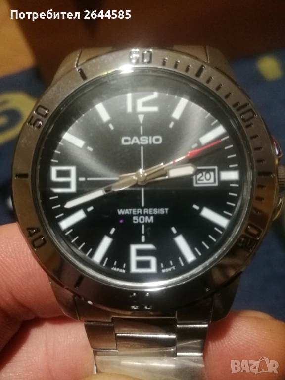 Чисто нов кварцов часовник CASIO, снимка 1