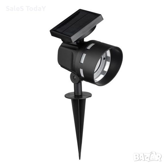Гардинска лампа със соларн, прожектор, 33см, снимка 1