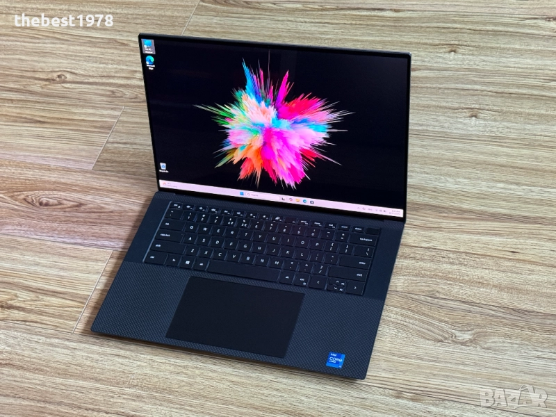 4K Touch Dell Precision 5560`i7-11850H/32GB RAM/1TB SSD/Nvidia T1200/Бат 10ч, снимка 1