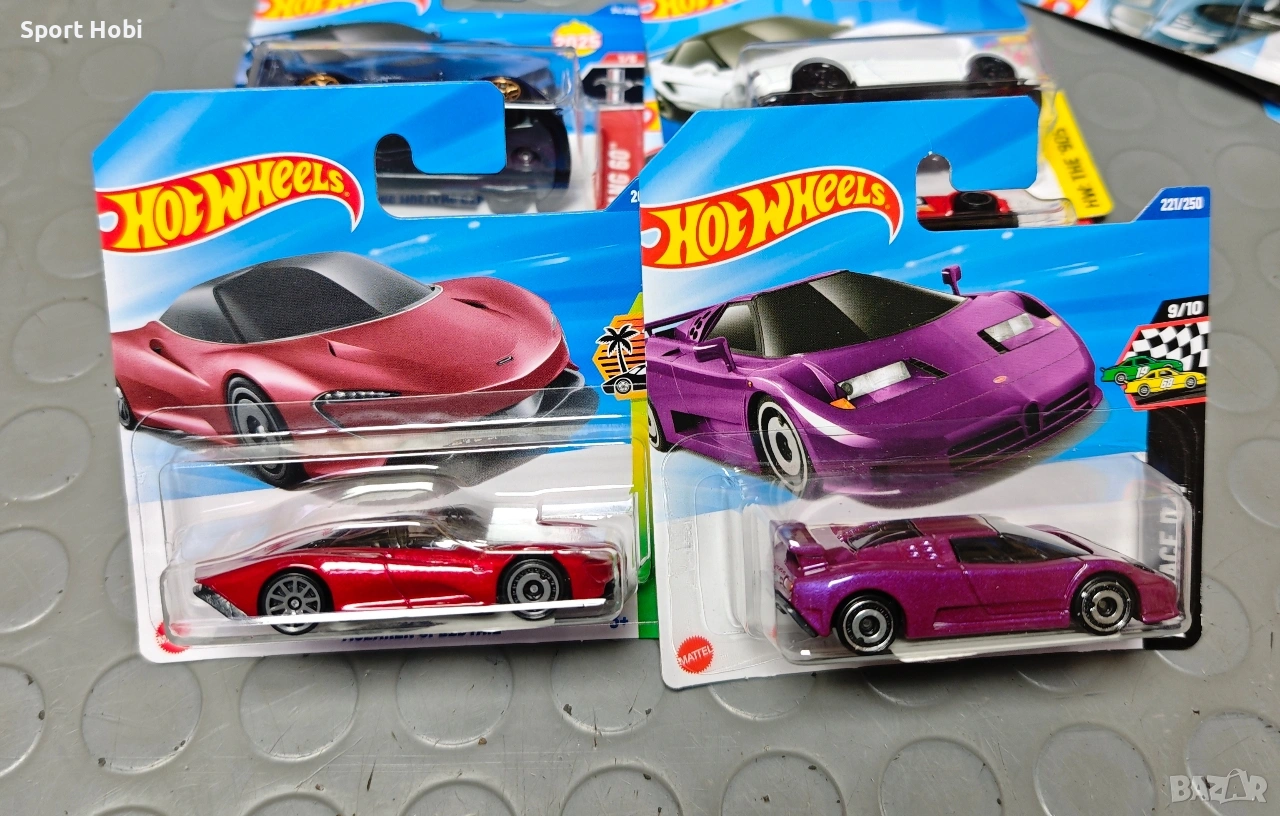 Hot wheels Bugatti, McLaren , снимка 1