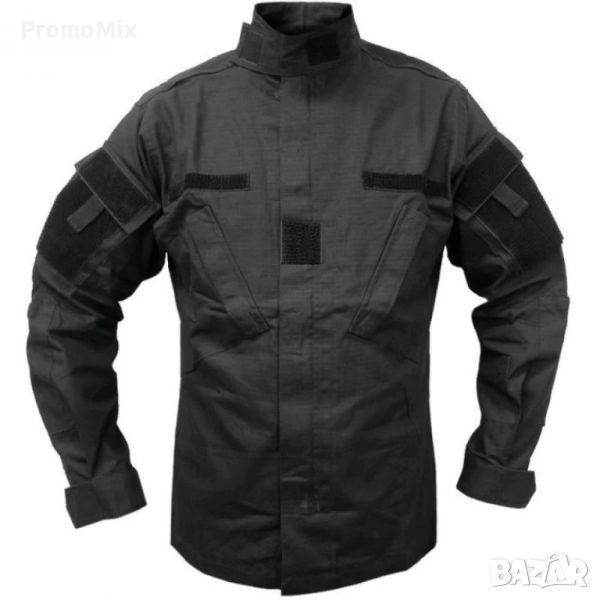 Яке Mil-Tec ACU Miltec Tactical Black М размер M Куртка Мъжко яке, снимка 1