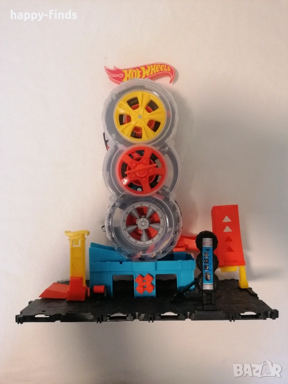 Hot Wheels City - Комплект ултра модерен градски център за гуми, снимка 1